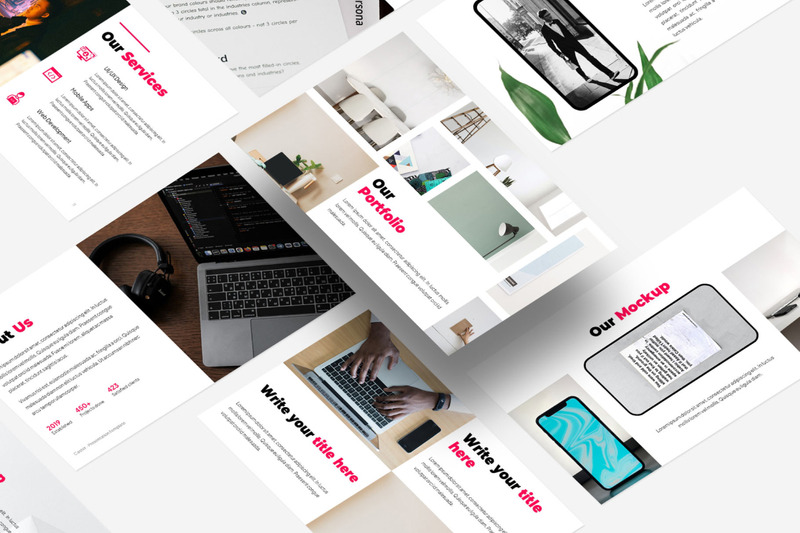 Caster Keynote Presentation Template - Features Image 10