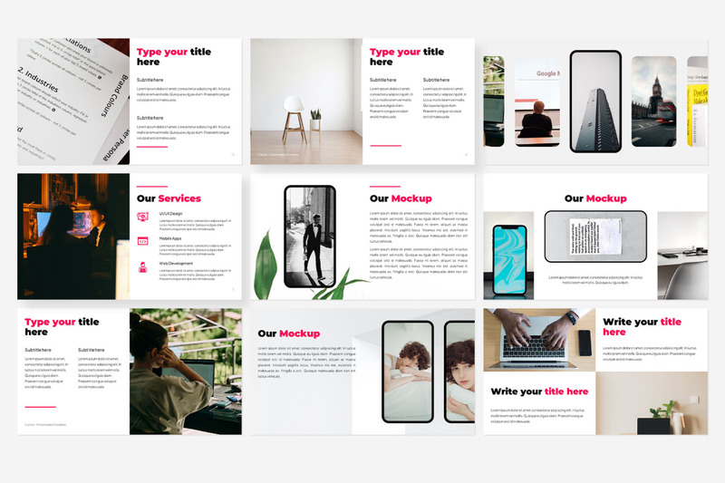 Caster Keynote Presentation Template - Features Image 6