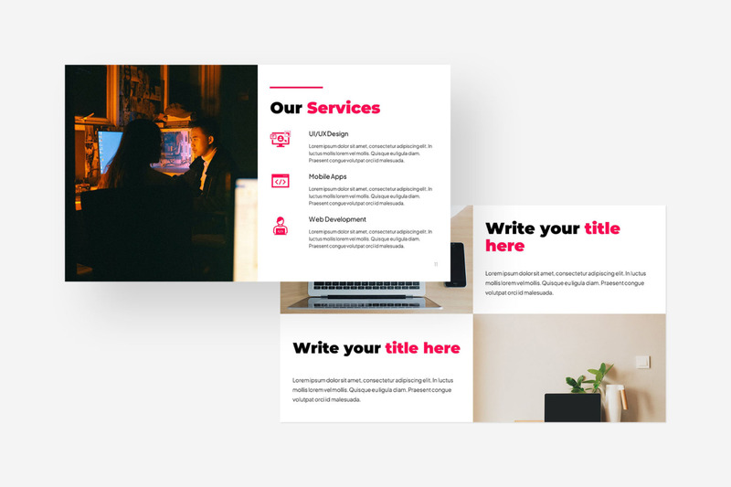 Caster Keynote Presentation Template - Features Image 2