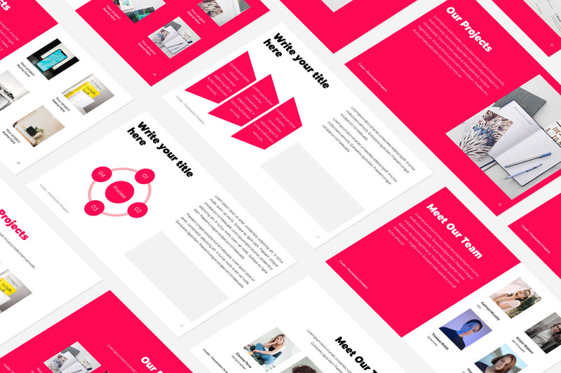 Caster Keynote Presentation Template - Features Image 9