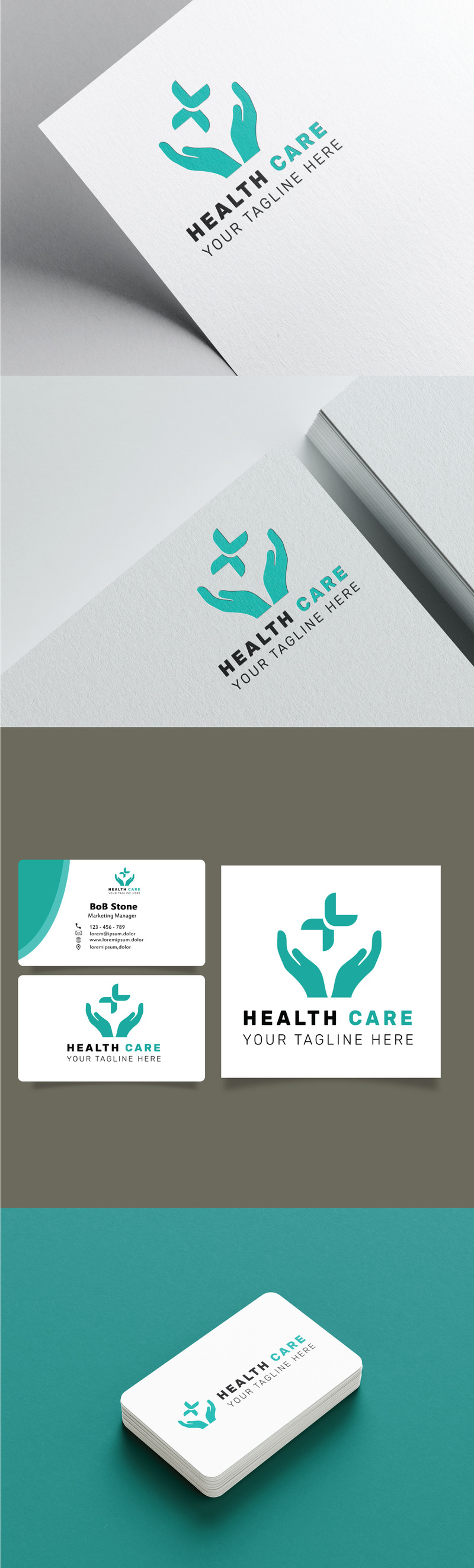 Plantilla de logotipo de atención médica para su negocio médico - Características Imagen 1
