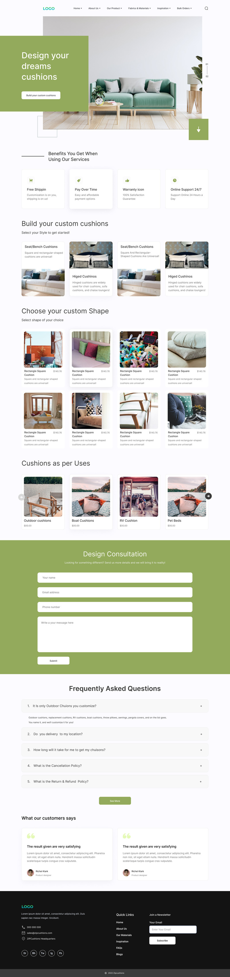 Ecommerce Website UI Template - Features Image 1