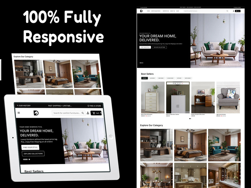 Devil – Tema Shopify responsivo para comércio eletrônico de móveis - Features Image 2