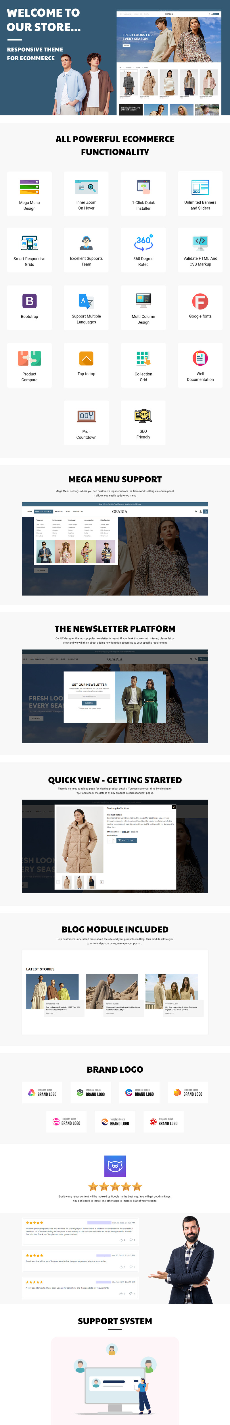 Gearia - 适用于电子商务的时尚响应式 Shopify 主题 - Features Image 3