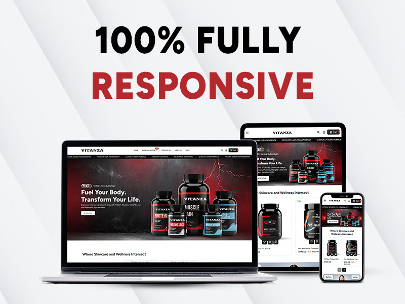 Vitanza — адаптивная Shopify-тема для интернет-магазина витаминов и продуктов питания - Features Image 2