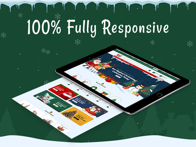 Magic Well – Christmas Responsive Shopify Theme for eCommerce - Features Image 2