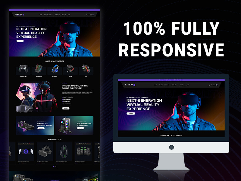 Gamezo - Thème Shopify responsive pour le e-commerce - Caractéristiques de l’image 2