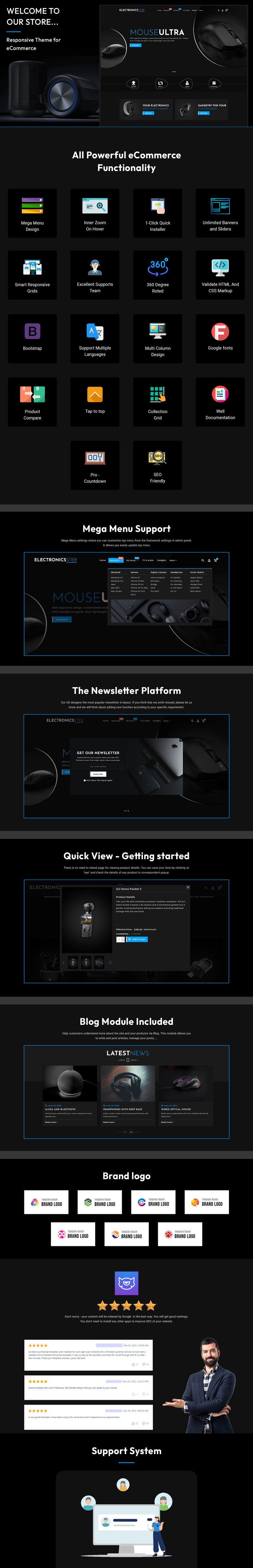 Elettronica Ster - Tema Shopify reattivo multiuso - Caratteristiche Immagine 3