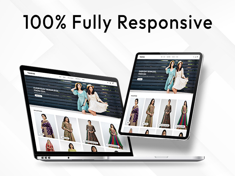 Vastraa - responzivní šablona Shopify pro e-commerce zaměřená na módu - Features Image 2