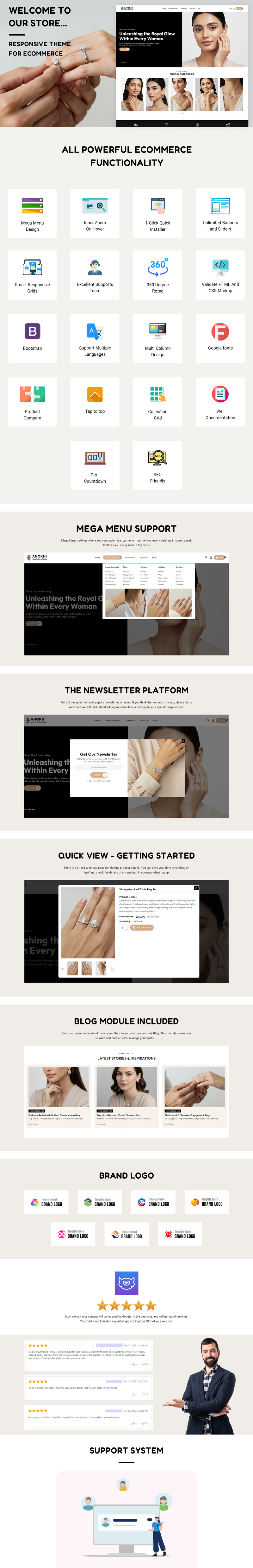 Anokhi – Responsivt Shopify-tema för smycken, mångsidigt och funktionellt - Features Image 3
