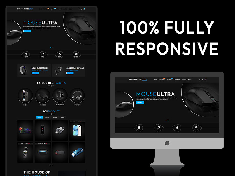 Elettronica Ster - Tema Shopify reattivo multiuso - Caratteristiche Immagine 2