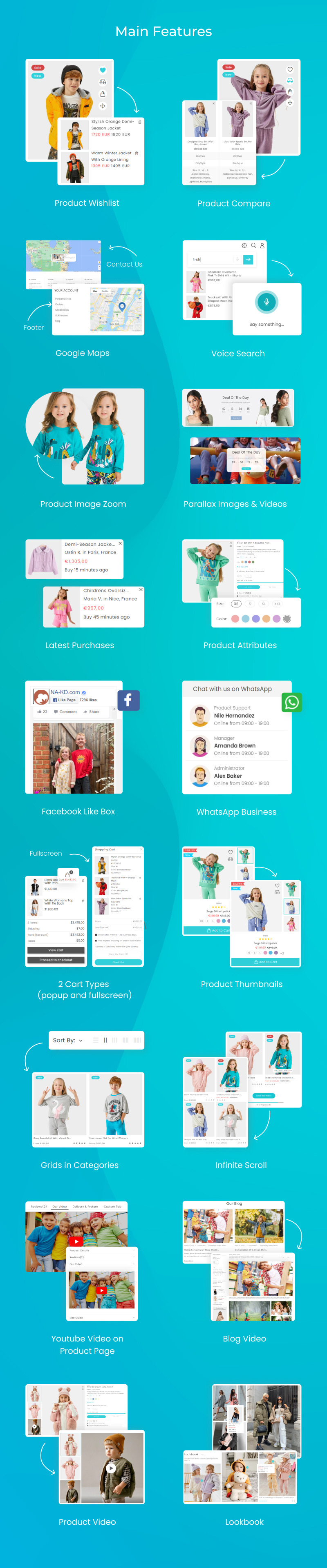 Voitto.Kids - Tema Shopify multipropósito, colorido y responsivo 2.0 - Características Imagen 1