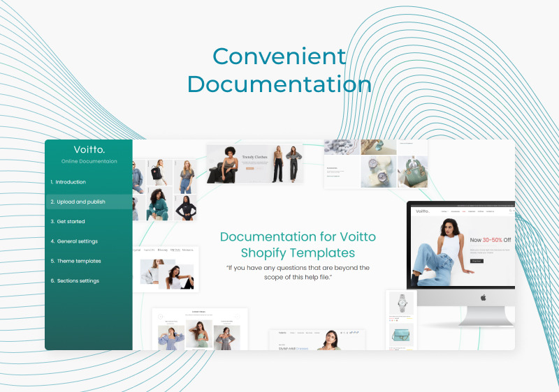 Voitto - Health and Beauty Responsive Modern Multipurpose Shopify Theme - Features Image 1