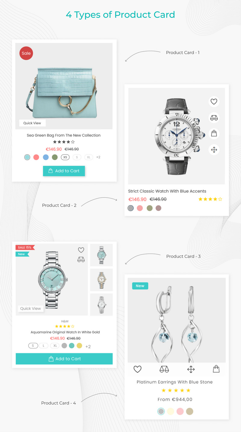 Shining - Joyería y accesorios - Moda, Relojes Tienda Shopify 2.0 - Características Imagen 4