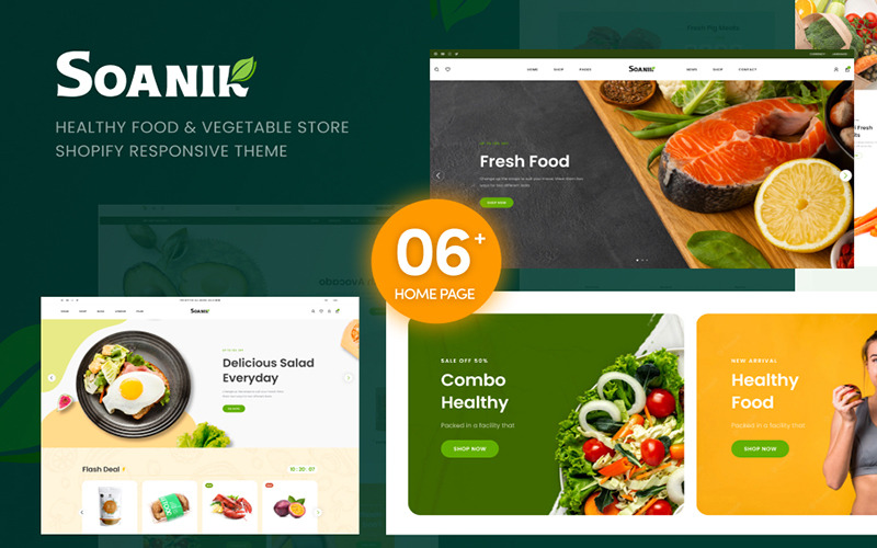 Leo Soanik - Tema Elementor para Prestashop: Fresco e Orgânico - Features Image 1