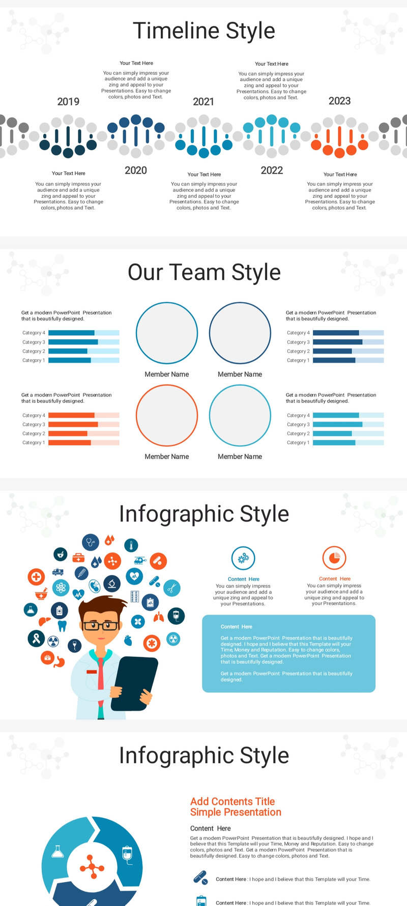 Modèles SWOT PowerPoint (PPT) avec conceptions de diapositives modifiables, haute résolution. - Caractéristiques de l’image 1
