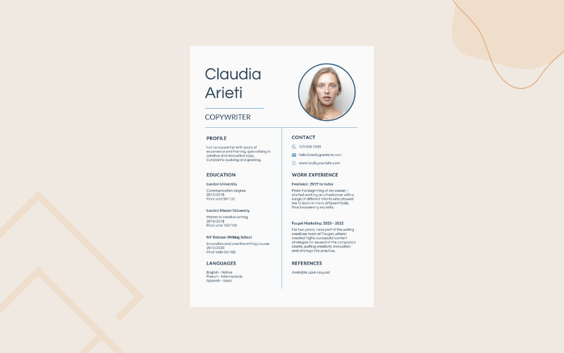 Resume Template - Ramsy (CV) - Features Image 1