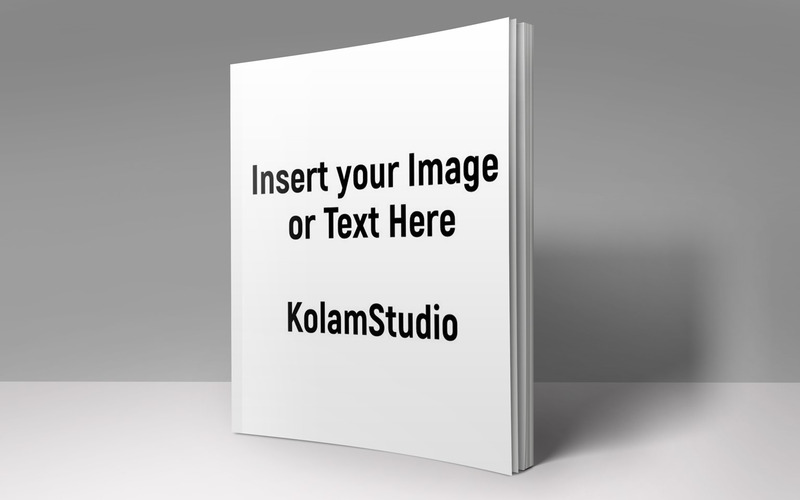 Boekmodel | Tijdschriftomslag PSD Mockup-sjabloon | Notitieboekje Mock Up | Brochuremodel | Boekomslag - Features Image 11