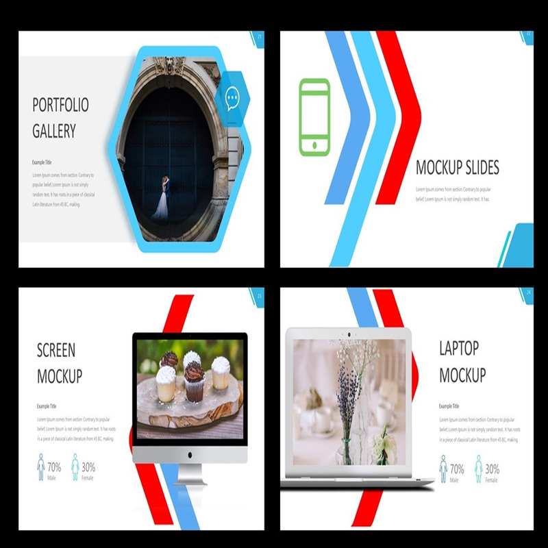 Minimal Design Business PowerPoint Template - Features Image 8