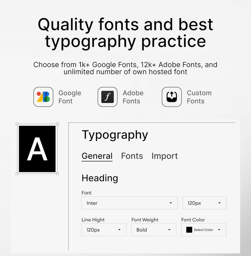 Pixelora – Tema WordPress Elementor per agenzia creativa e portfolio - Caratteristiche Immagine 14