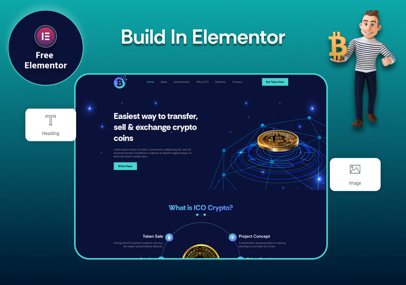 Запуск целевой страницы ICO - Features Image 6