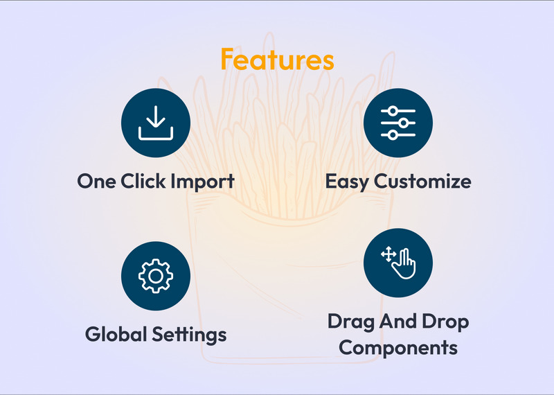 Dineclub Restaurant Landing Page - Features Image 4