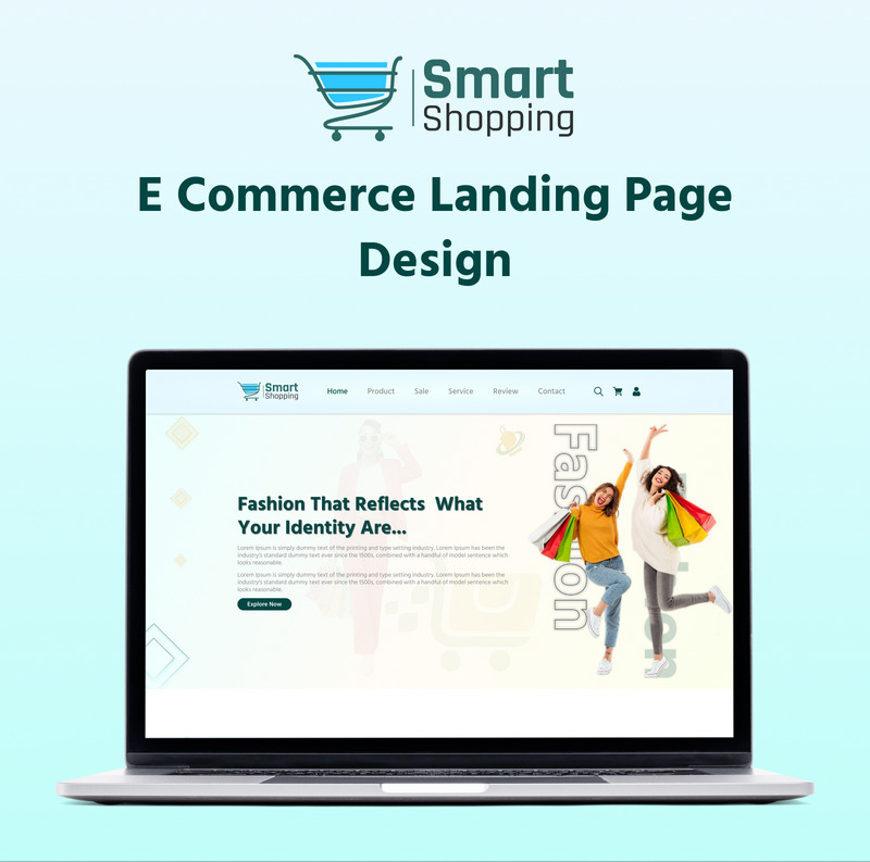 Smart Shopping - E-Commerce Landing Page Figma Kit - Features Image 1