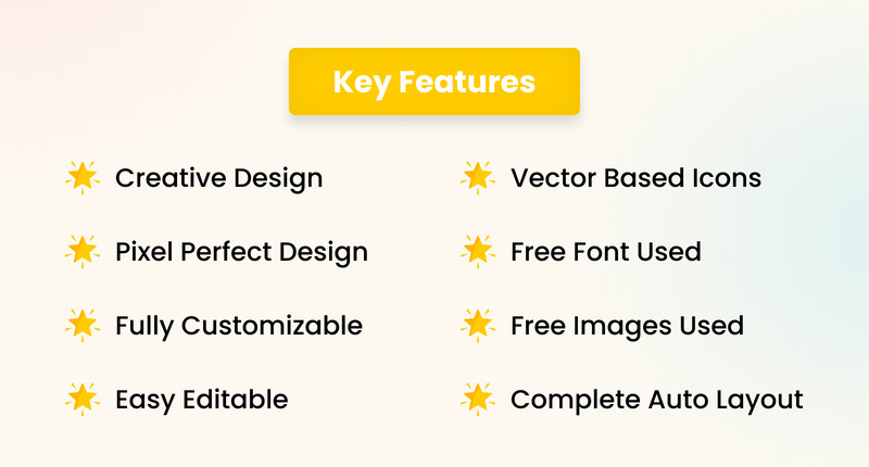 E-Inculcator - Online Learning Website UI Kit - Features Image 3