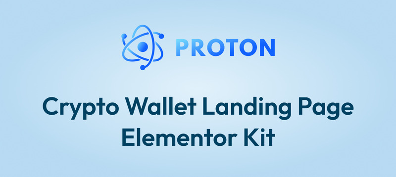 Målsida för Proton Crypto Wallet - Features Image 1