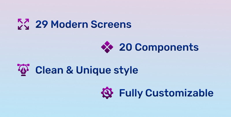 Grip Quiz - Mobiele applicatie Figma Kit - Features Image 3