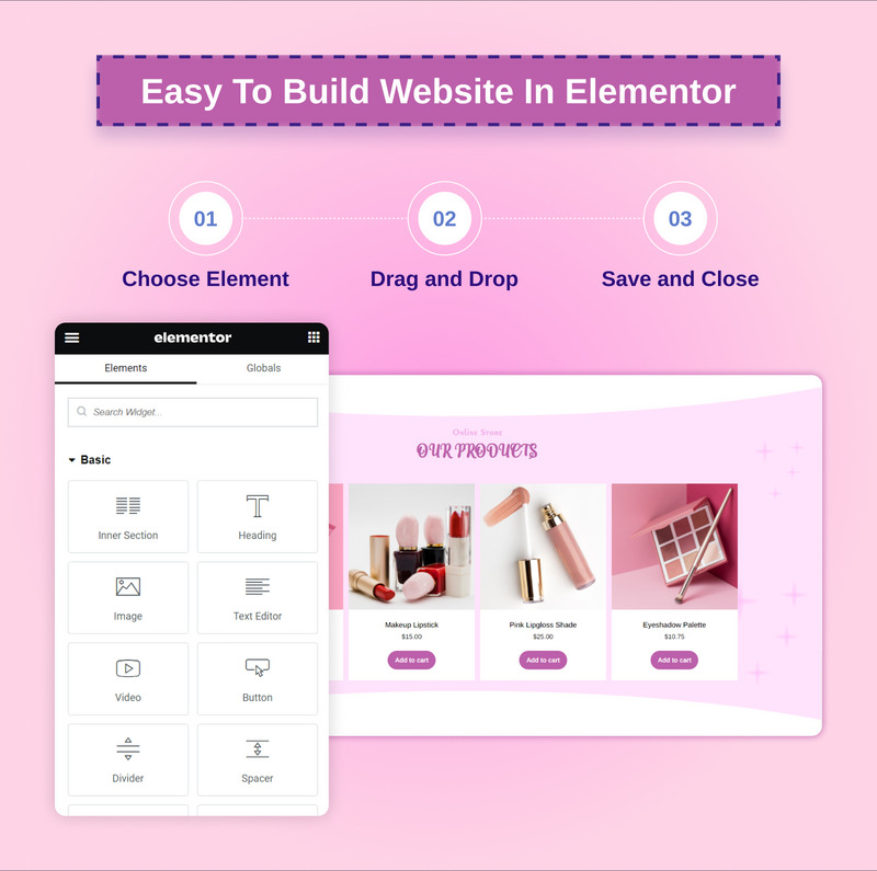 Eliana 美容店 Woo Commerce 网站 - Features Image 6