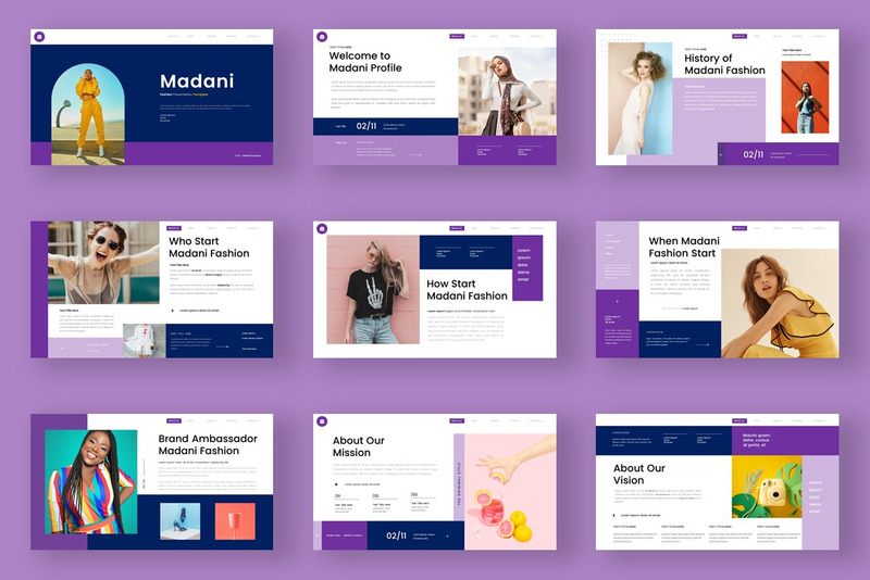 Modello di diapositiva MADANI-Google - Caratteristiche Immagine 1