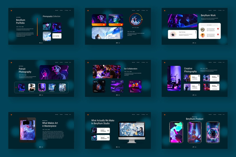 Beryllium - NFT Metaverse PowerPoint-mall - Features Image 3
