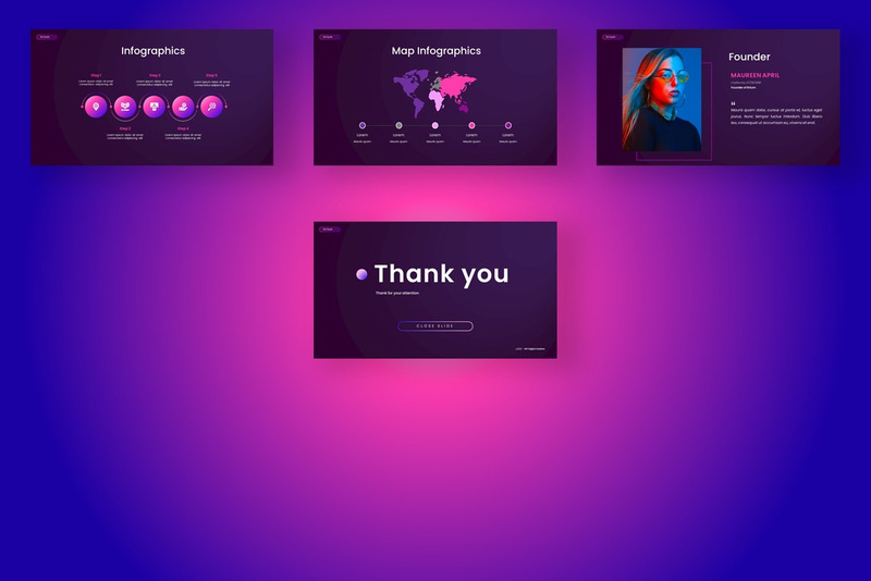 ITRIUM-NFT Business PowerPoint Presentation - TemplateMonster