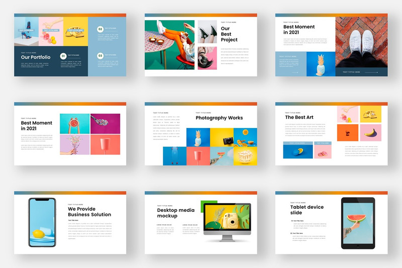 Hagia - Kreativa PowerPoint-mall - Features Image 3