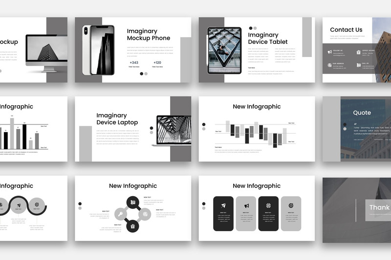 Imaginary - PowerPoint-mall för företag - Features Image 3