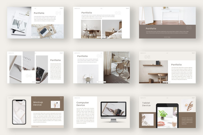 Semplice: modello di diapositiva Google aziendale - Caratteristiche Immagine 4