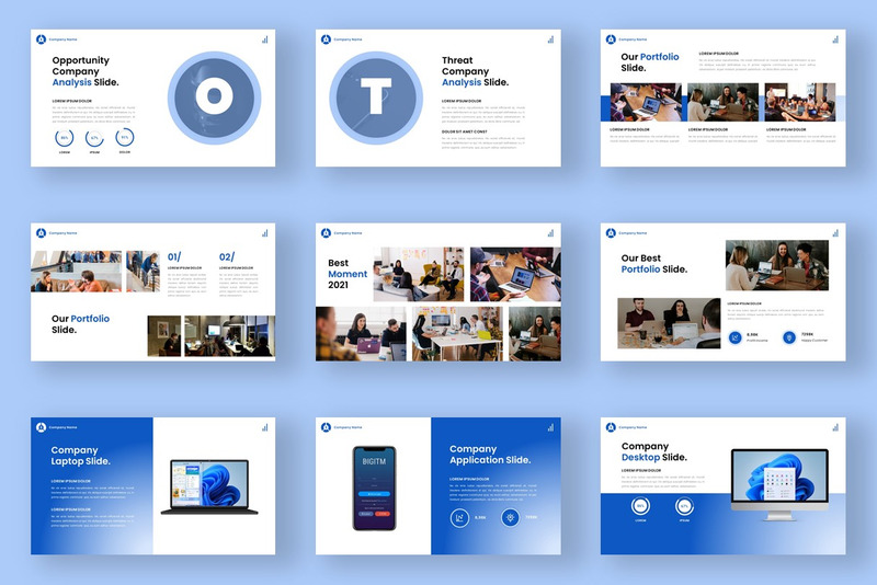 Financi - Modello di PowerPoint per affari finanziari - Caratteristiche Immagine 3