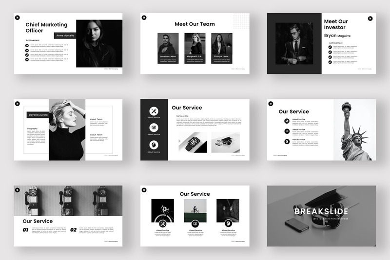 Minimo - Modello aziendale creativo di Google Slide - Caratteristiche Immagine 3