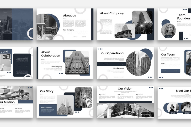 Heltal - PowerPoint-mall för företag - Features Image 1