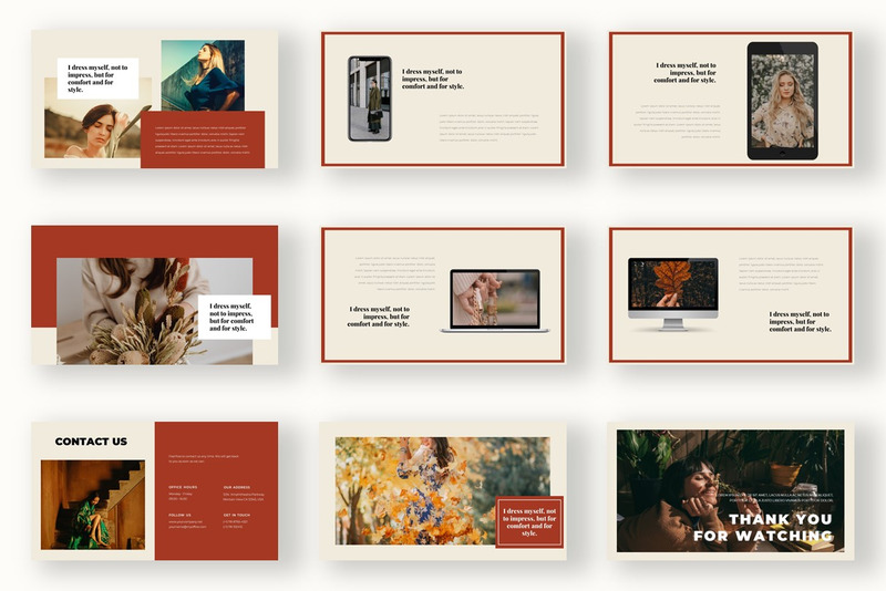 Marinka - PowerPoint Fashion Business - Features Image 4
