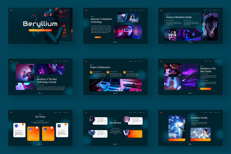 Beryllium - NFT Metaverse PowerPoint-mall - Features Image 1
