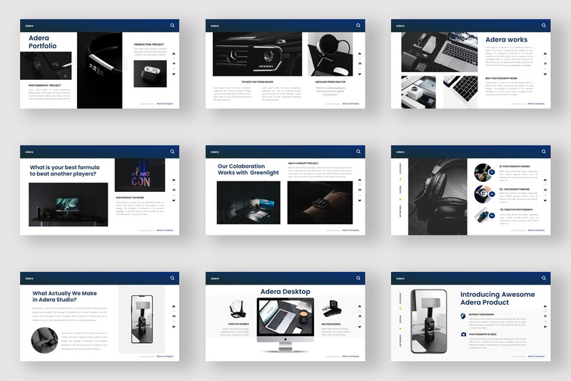 Adera - 商务 Google 幻灯片模板 - Features Image 4