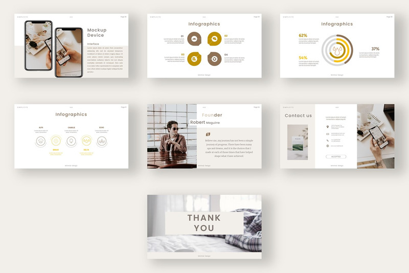 Simplicite - Business PowerPoint Template Free - Features Image 5