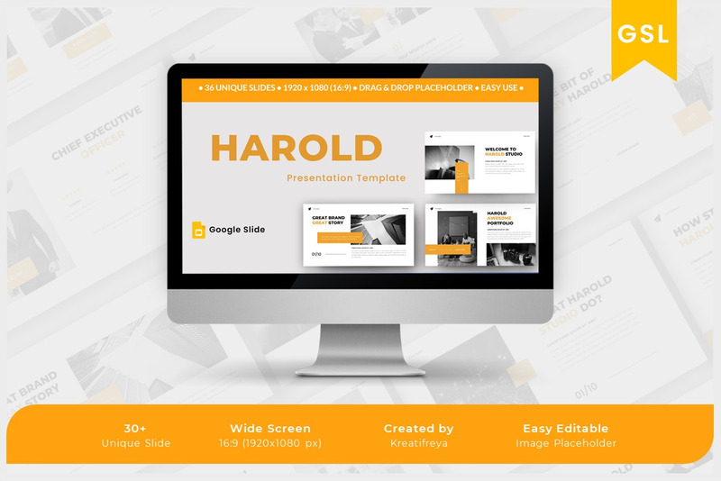 Harold – Modello di diapositiva Google aziendale - Caratteristiche Immagine 1