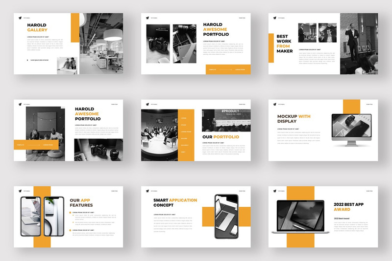 Harold – Modello di diapositiva Google aziendale - Caratteristiche Immagine 4