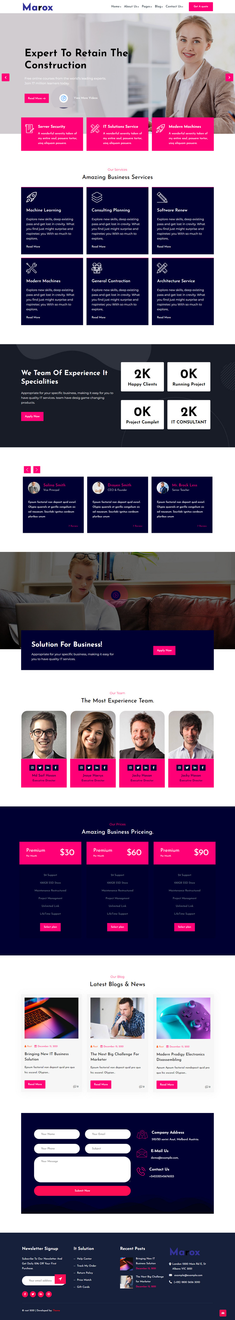 Rast- IT Solutions WordPress - Features Image 2