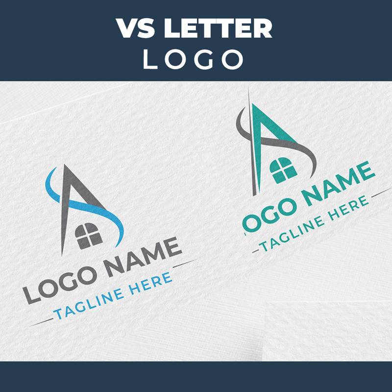 Letter SA Home Logo Design Template - Features Image 1