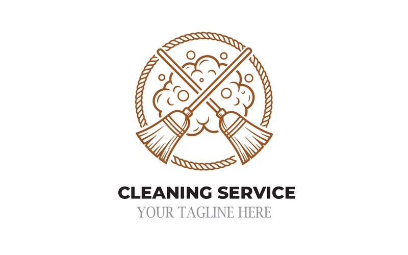 Conception de logo pour une entreprise de nettoyage (entretien ménager et nettoyage à domicile) - Caractéristiques de l’image 2