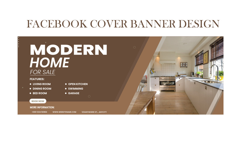 Facebook Cover Banner Design Template for Dream Home - Features Image 2